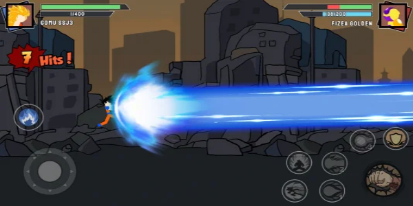 Stickman Warriors Скриншот 3