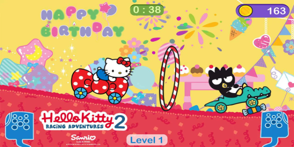 Hello Kitty games - car game应用截图第3张