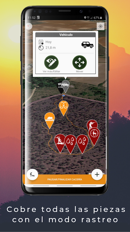 Dianary hunting app ဖန်သားပြင်ဓာတ်ပုံ 3