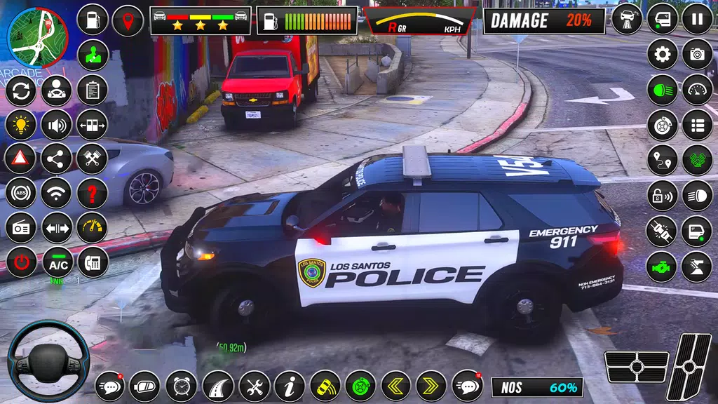 US Police Chase: Cop Car Games স্ক্রিনশট 3