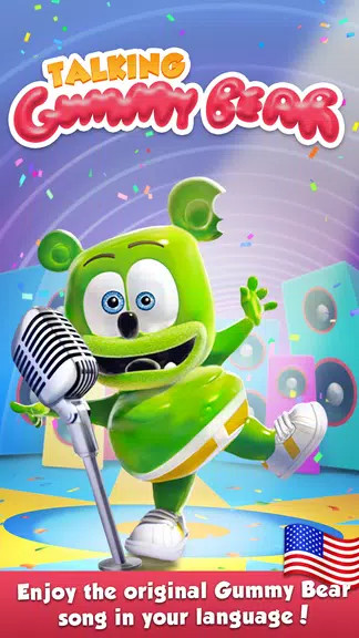 Talking Gummibär Für Kinder Captura de pantalla 1