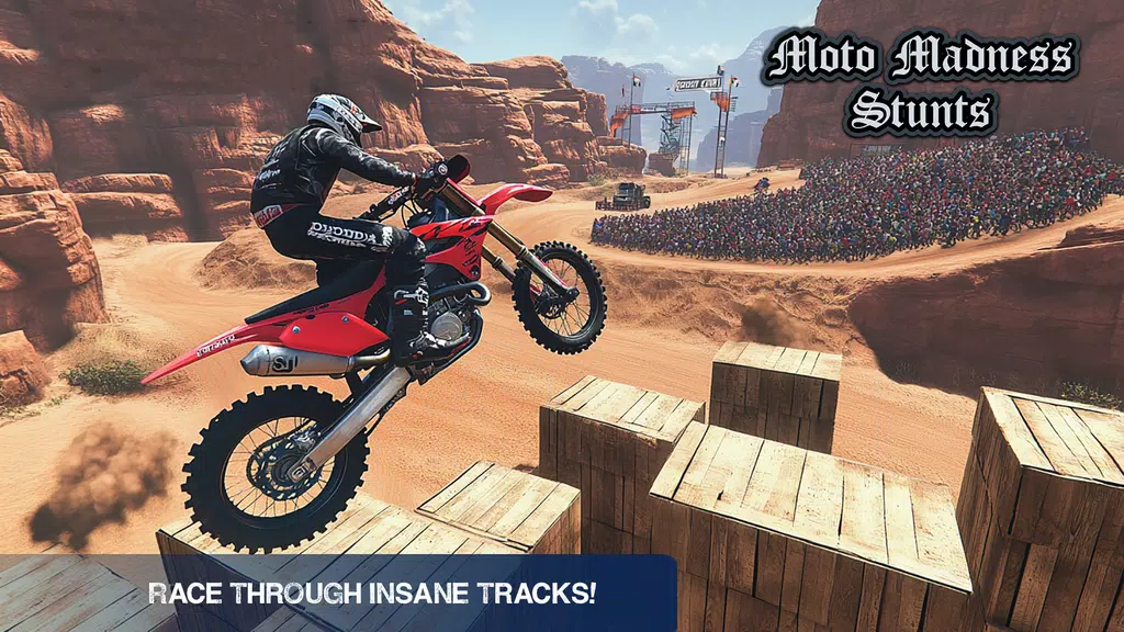 Moto Madness Stunt moto Race ภาพหน้าจอ 4