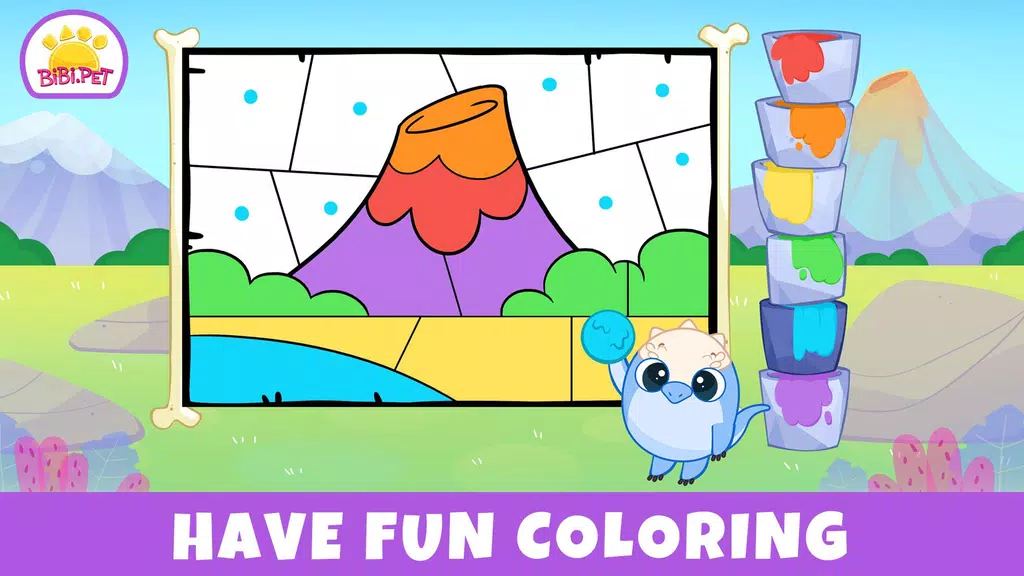 Bibi Dinosaurs games for kids应用截图第1张