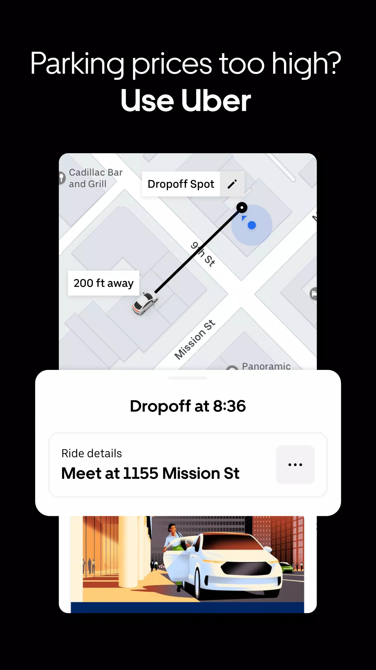 Uber - Request a ride Screenshot 3