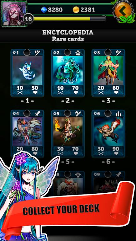 Schermata Legends of Card Worlds 1