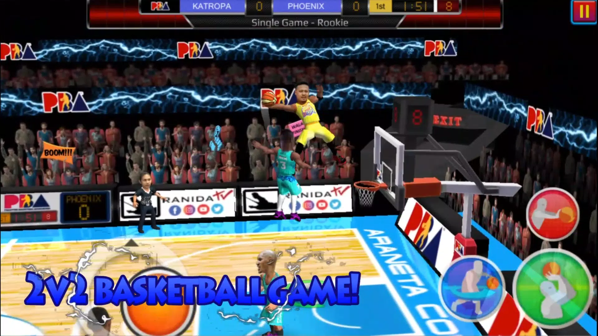 Basketball Slam!應用截圖第1張
