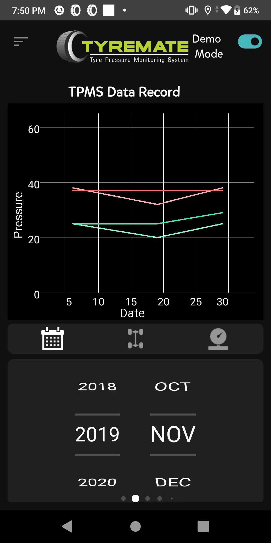 Tyremate TPMS for 2 wheelers Screenshot 4