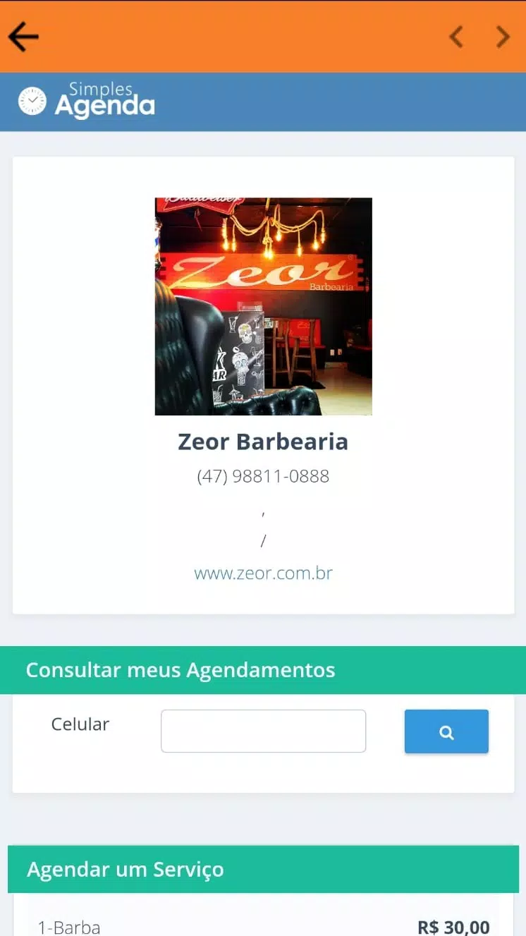 ZEOR Barbearia應用截圖第4張