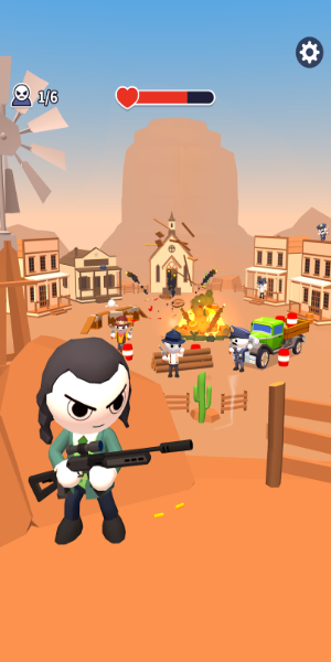 Mafia Sniper — Wars of Clans 스크린샷 3
