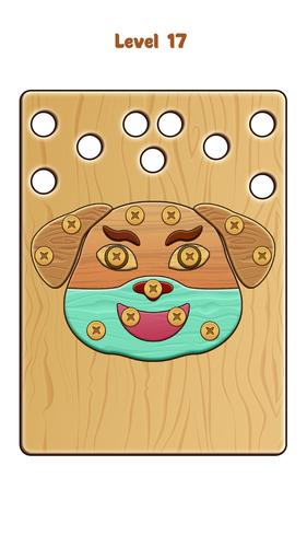 Nuts & Bolts Wood Screw Puzzle Screenshot 4