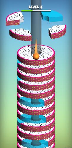 Stack Ball Fruit Crush Screenshot 3