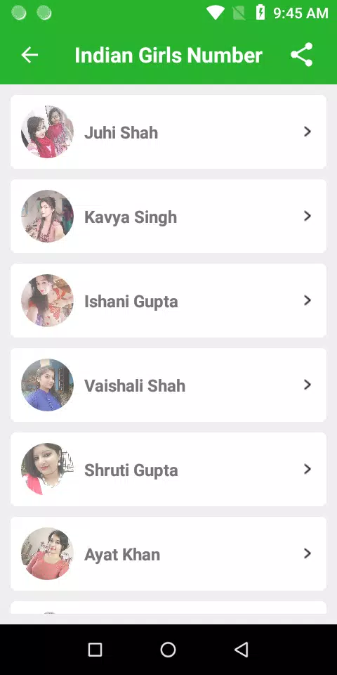 Girls Phone Number for Chat Ảnh chụp màn hình 1