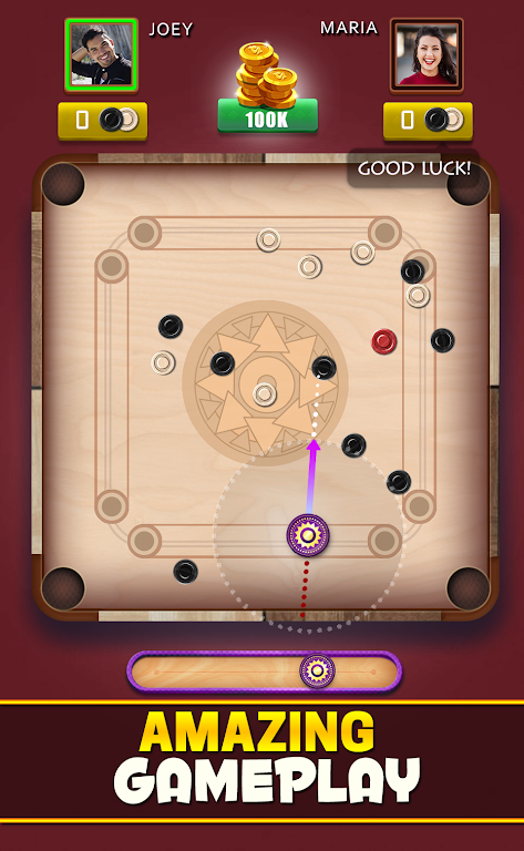 Schermata Carrom Master: Board Disc Pool 1