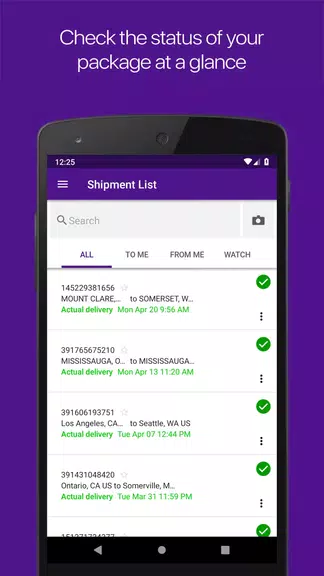 FedEx Mobile スクリーンショット 2
