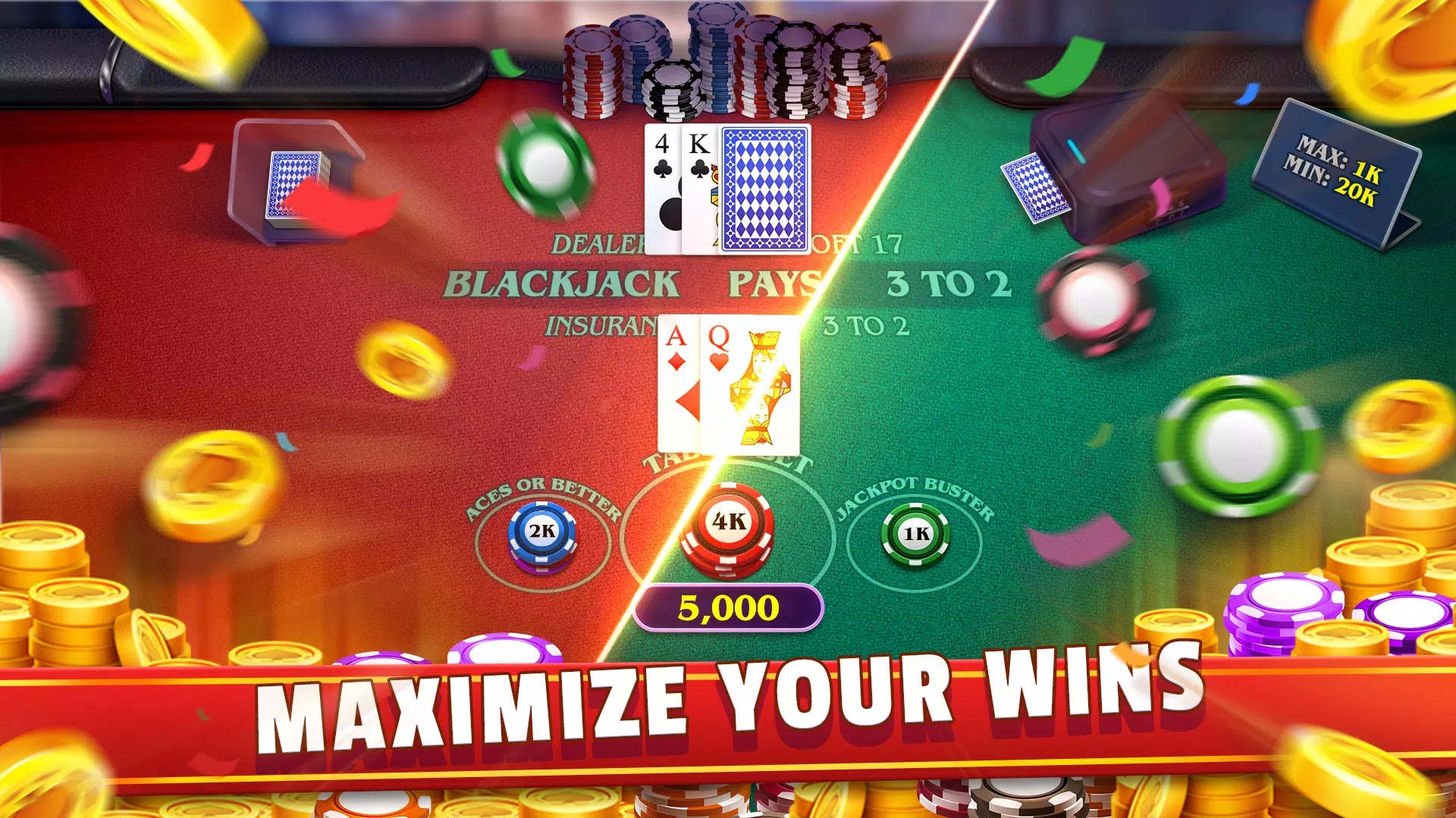 Modern Blackjack ဖန်သားပြင်ဓာတ်ပုံ 3
