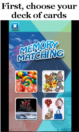 Memory Matching Fun Zrzut ekranu 1