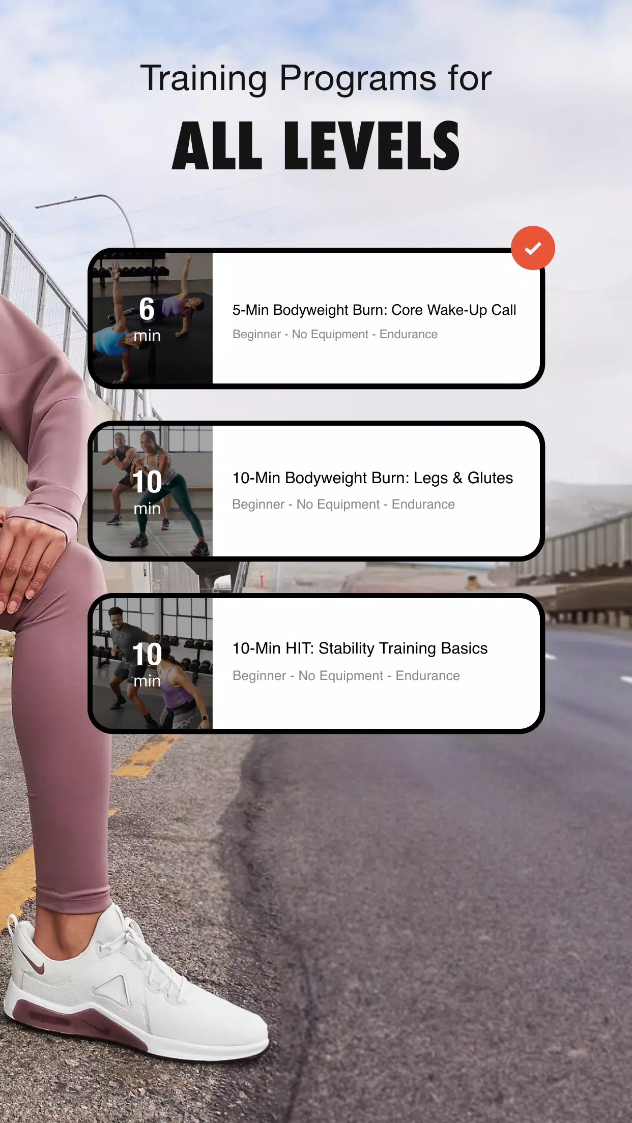 Nike Training Screenshot 2