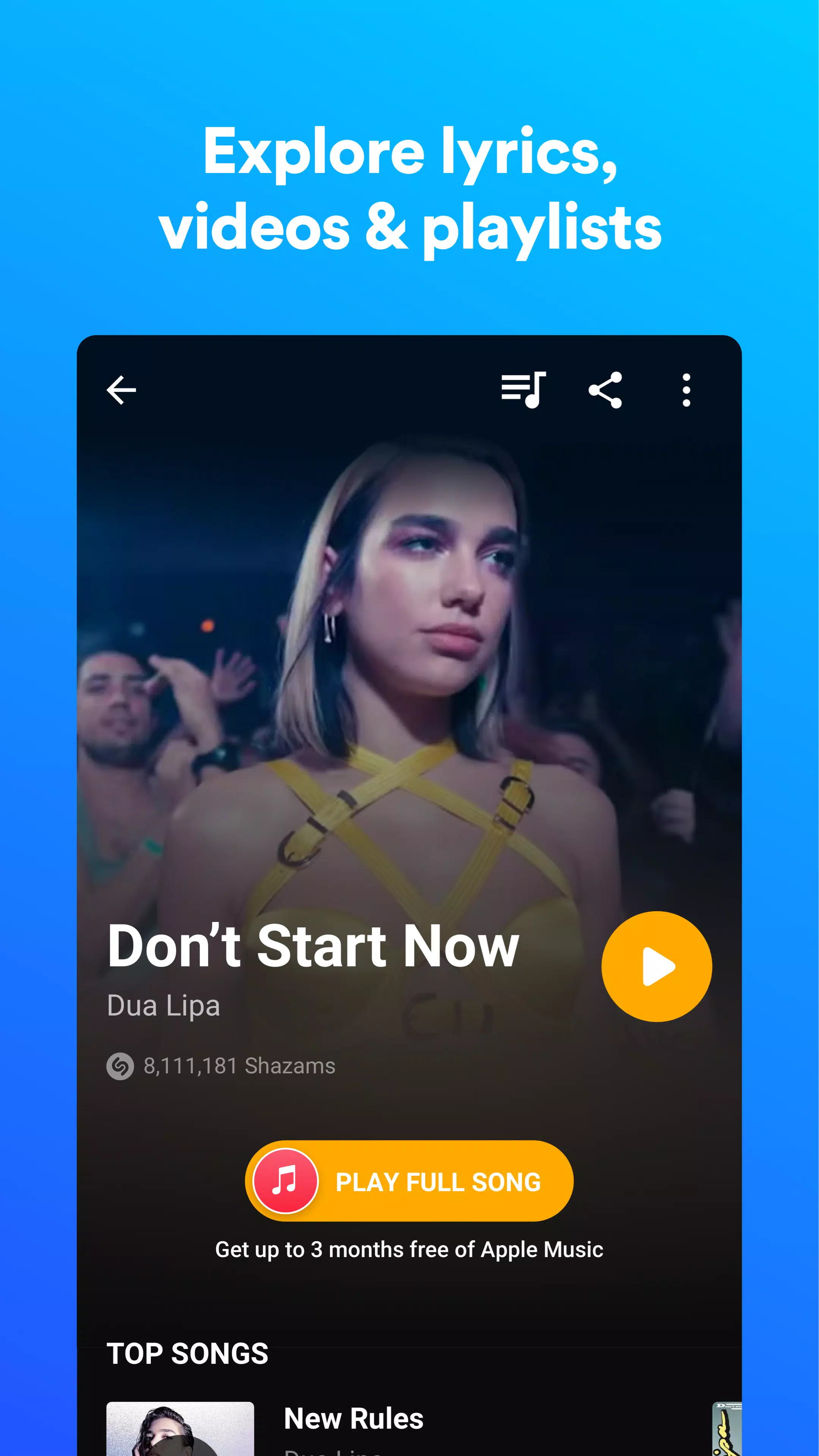 Shazam - 搜尋音樂應用截圖第3張