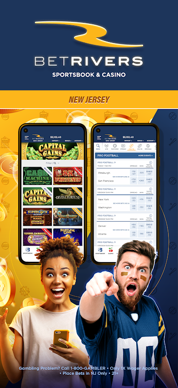 BetRivers Casino NJ應用截圖第1張