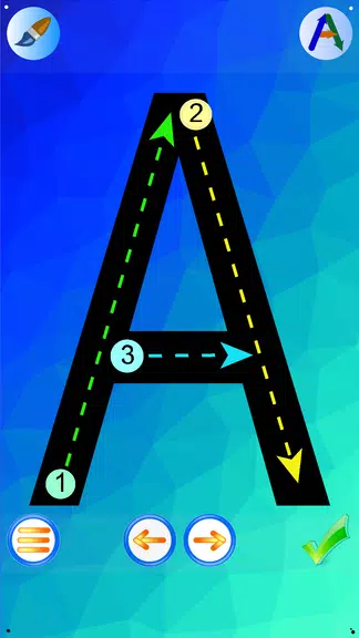 ABC Kids - trace letters, pres Screenshot 4