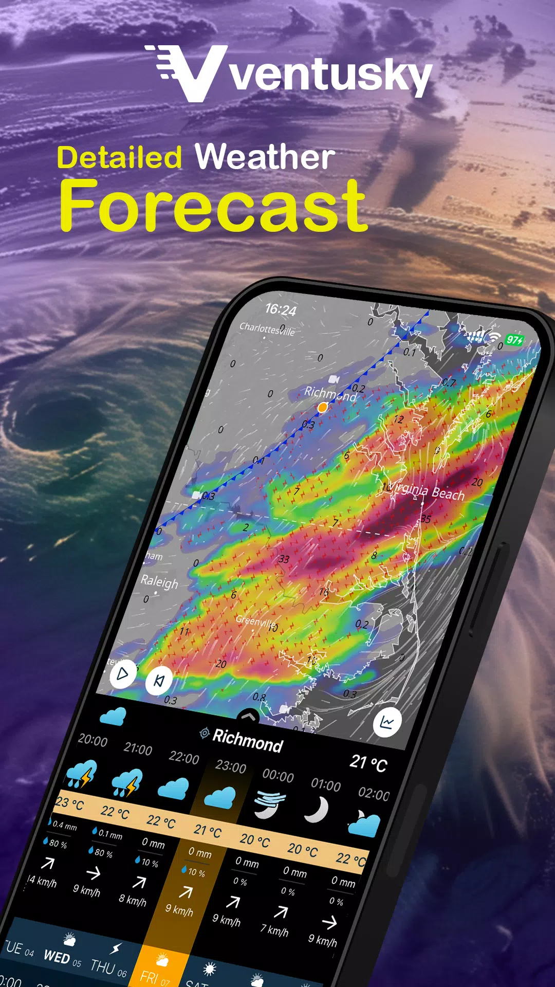 Ventusky Screenshot 1