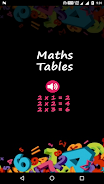 Schermata Maths Tables - Voice Guide 1