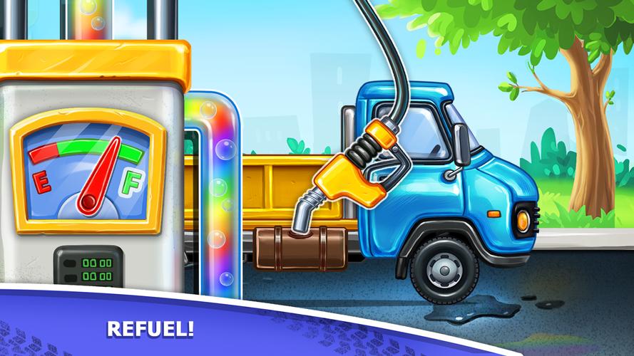 Kids truck games Build a house 스크린샷 3