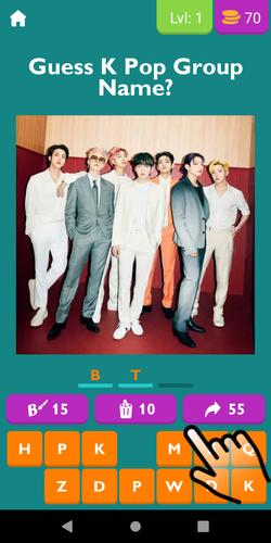 Guess the K Pop Group Capture d'écran 1