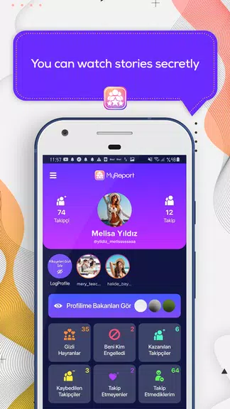 MyReport: View Hidden Accounts ဖန်သားပြင်ဓာတ်ပုံ 2