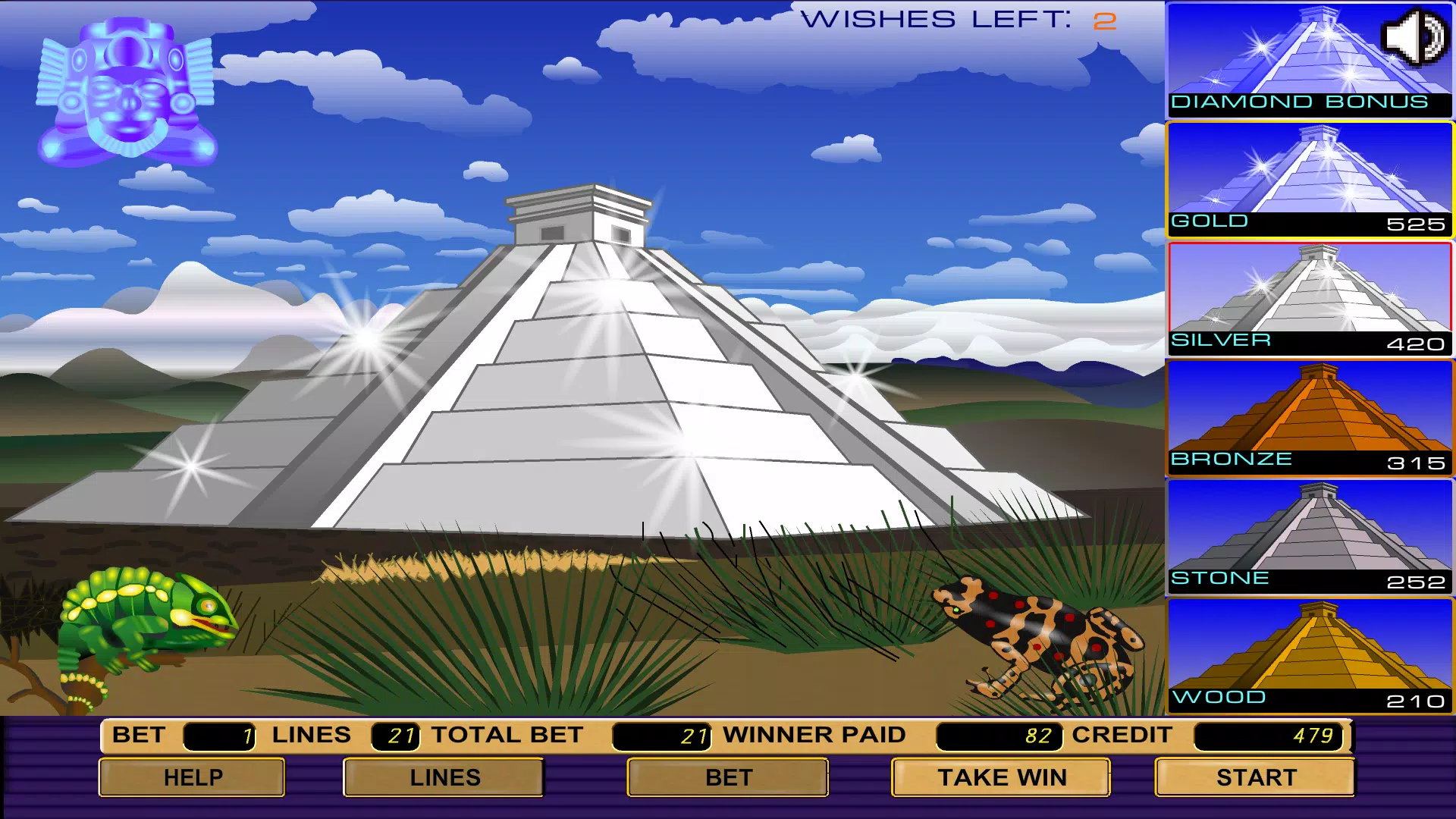 Aztec Gold II ဖန်သားပြင်ဓာတ်ပုံ 3