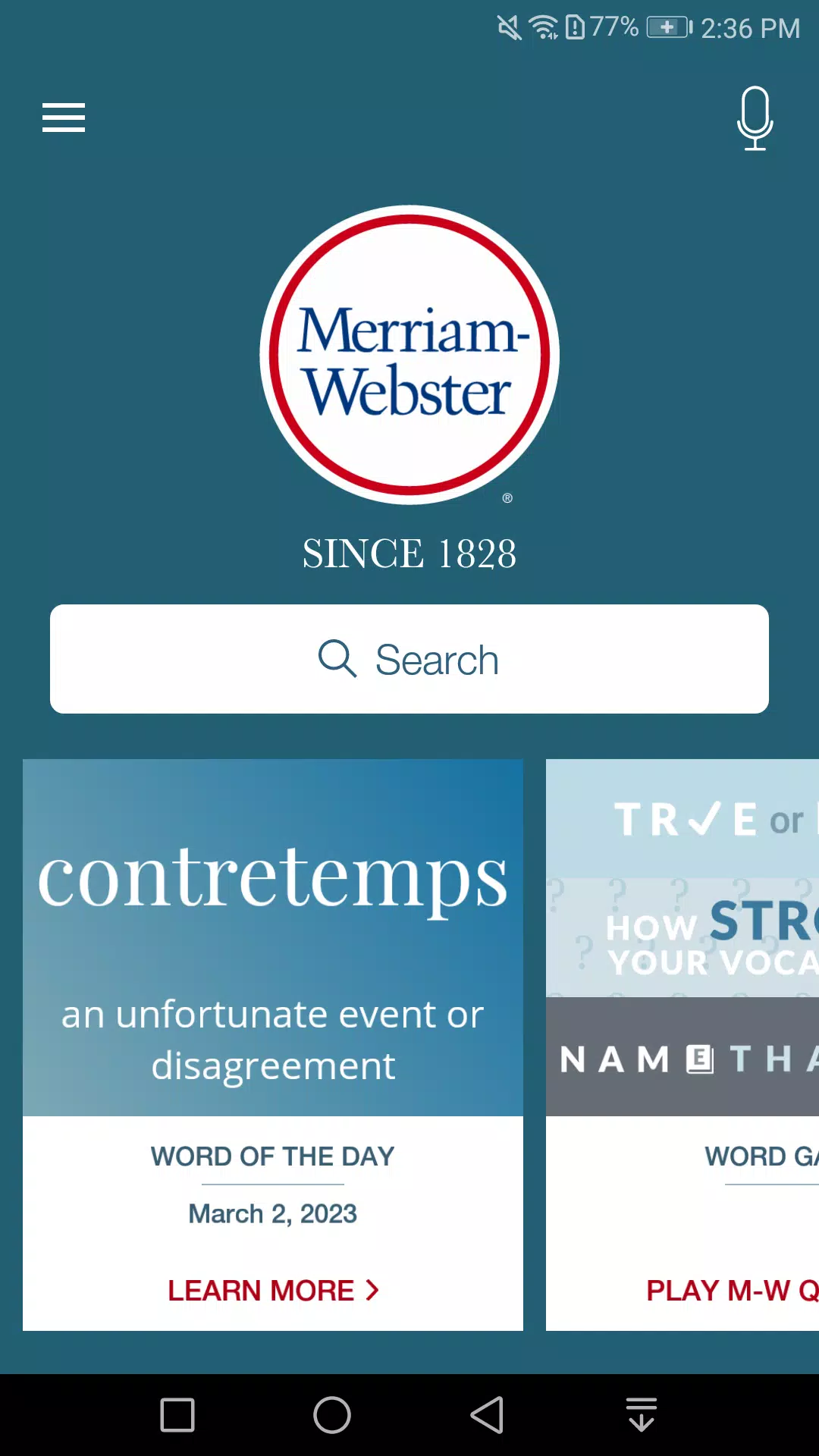 Dictionary - Merriam-Webster应用截图第1张
