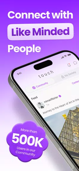Touchapp - Meaningful Sharing Screenshot 1