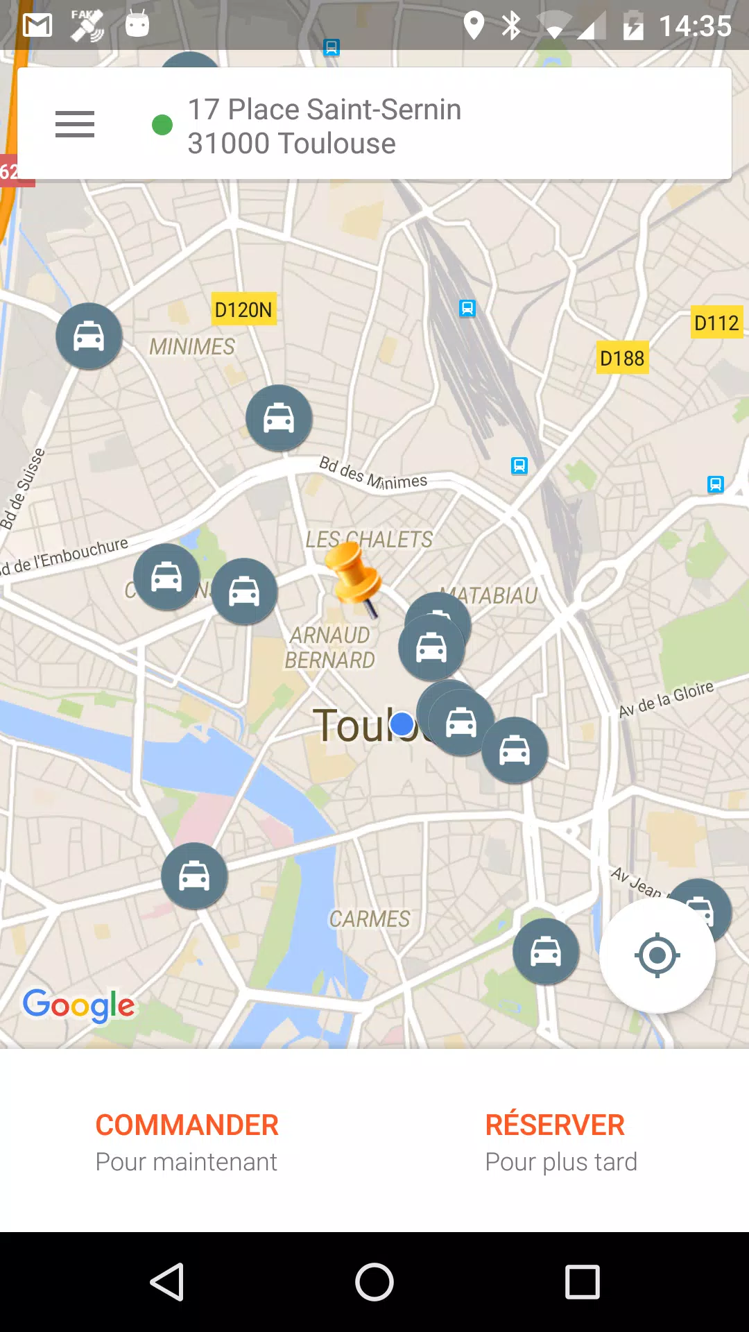 Taxi Toulouse應用截圖第2張