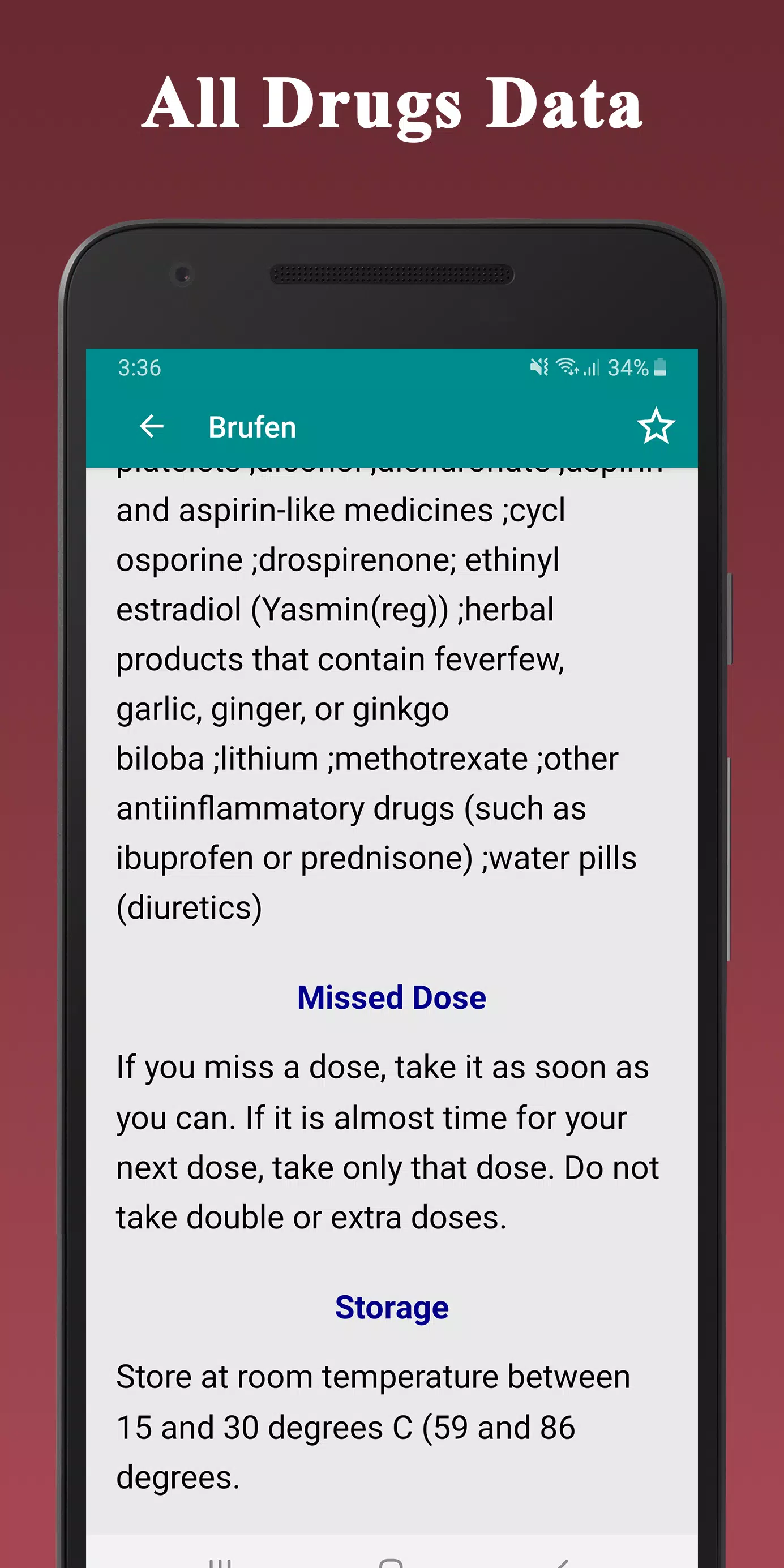 Medical Drugs Dictionary Guide应用截图第4张
