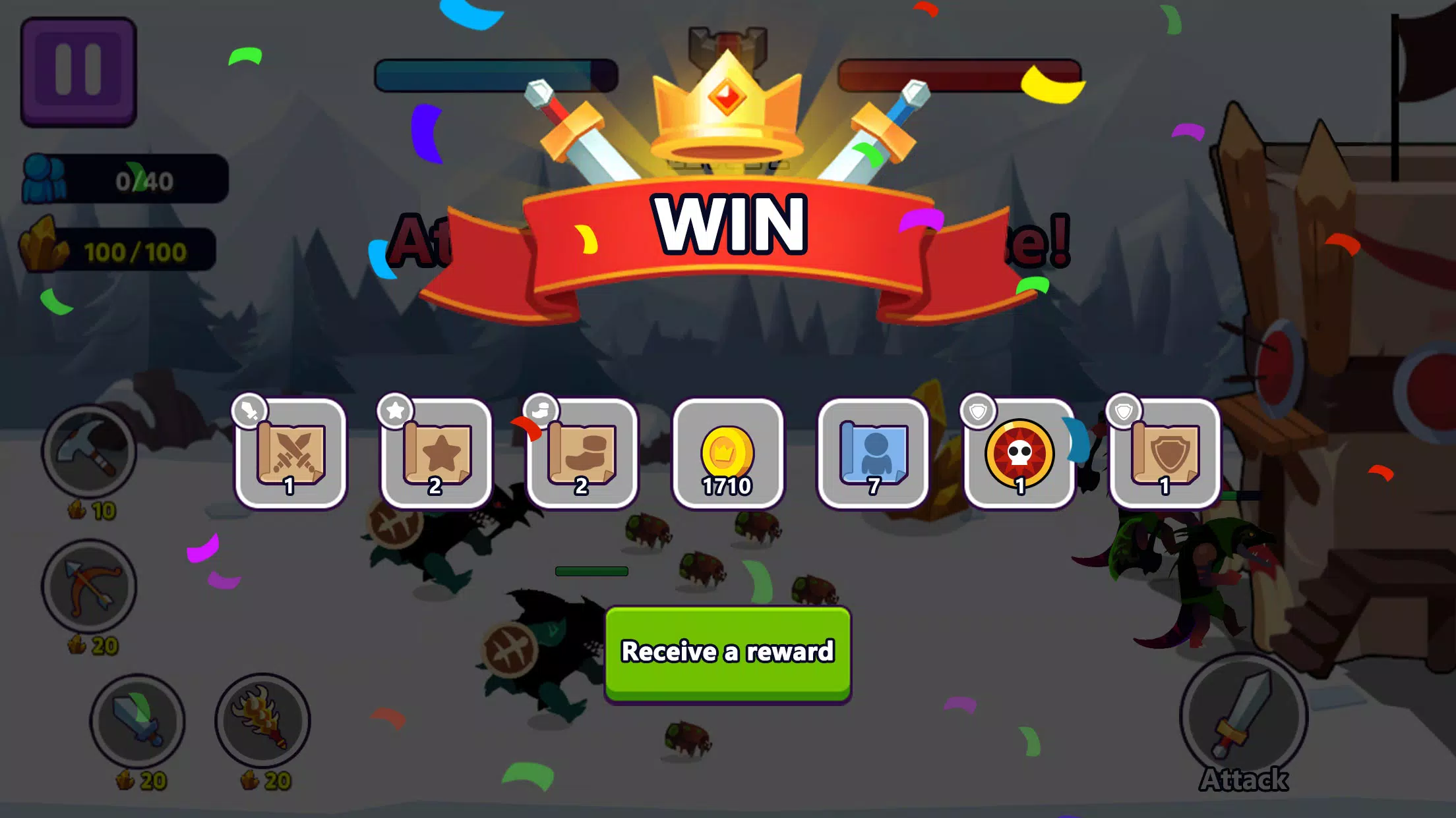 Turf War - Skeleton Warzone Captura de tela 4