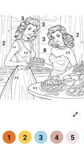 Coloring Book-lake colouring Captura de pantalla 4