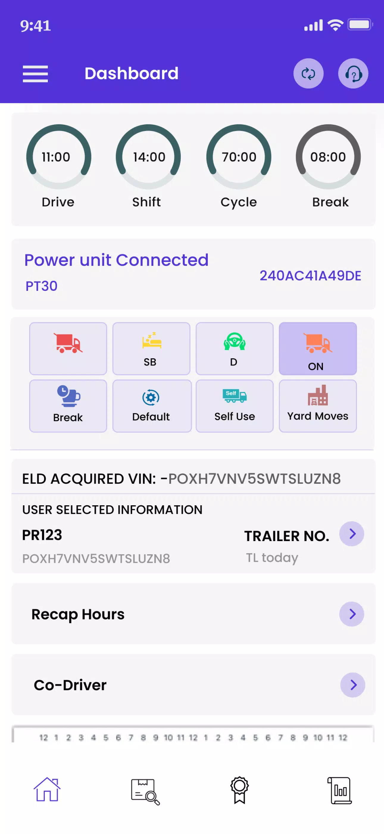 ELD Mandate HOS Screenshot 3
