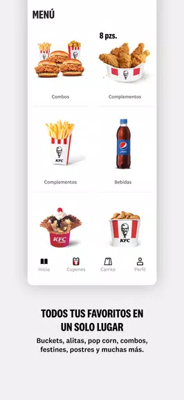 KFC APP - Ec, Co, Cl, Ar y Ve ภาพหน้าจอ 4
