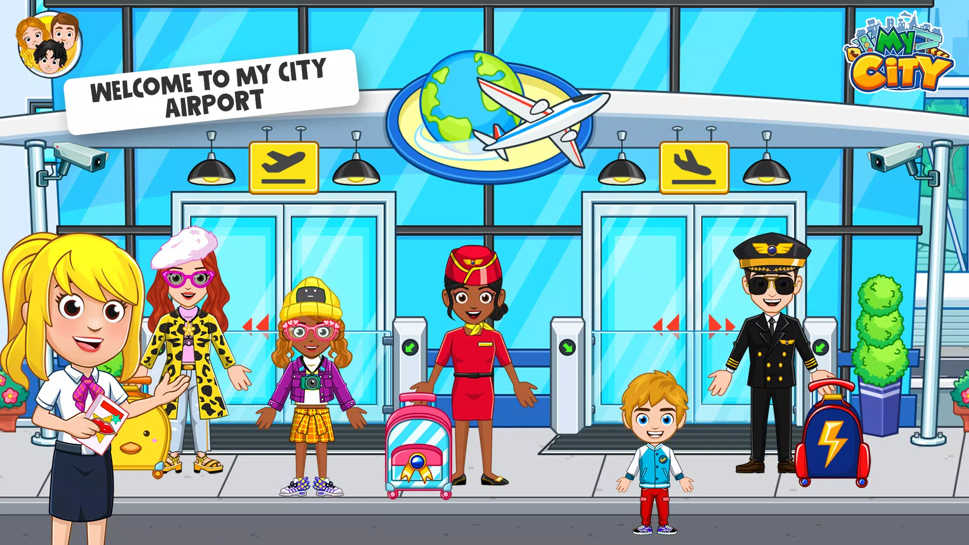 My City : Airport Schermafbeelding 1