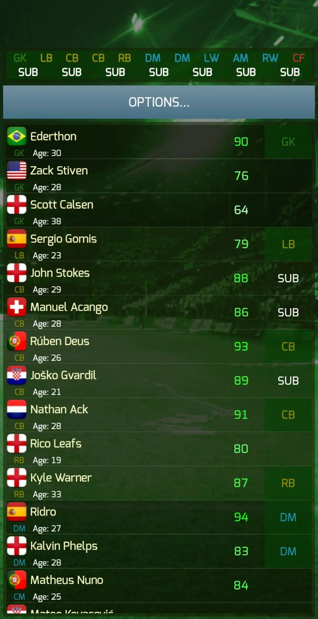 True Football 3 Screenshot 3