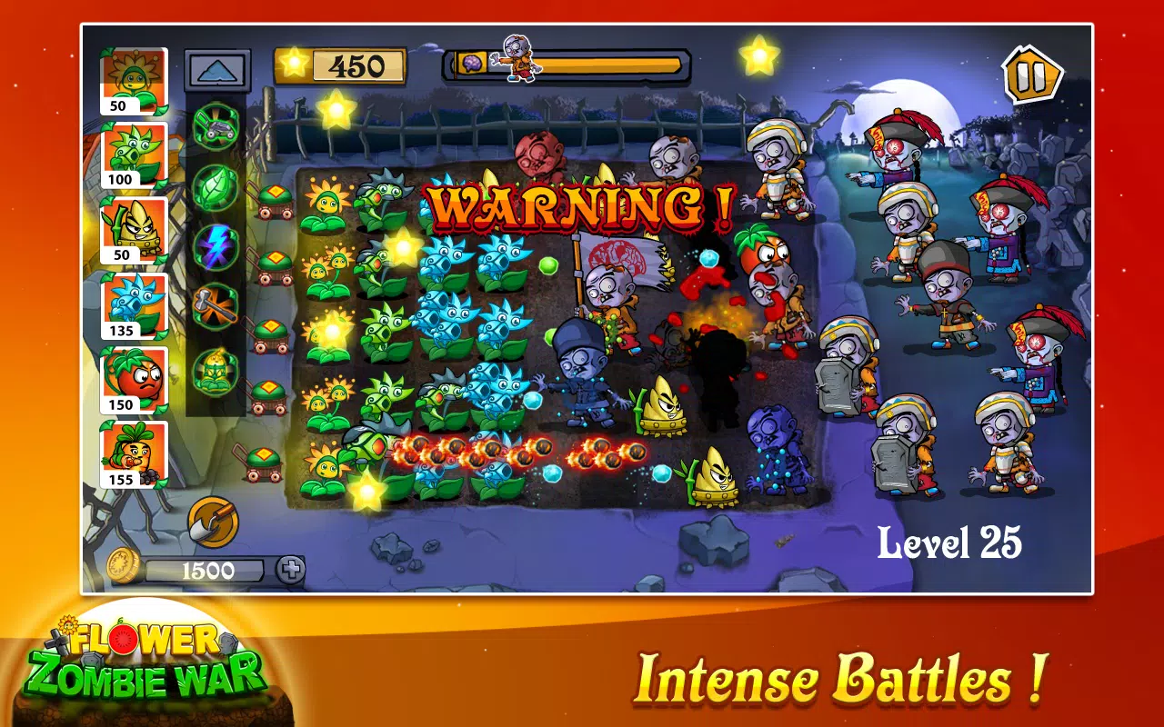 Flower Zombie War Screenshot 3