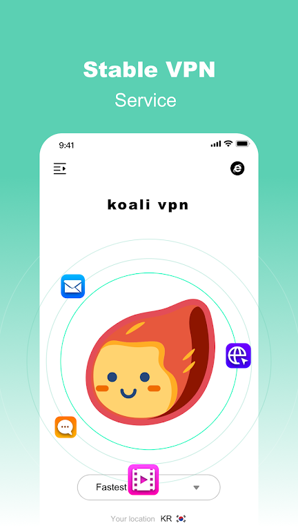 Schermata KoaliVPN 1