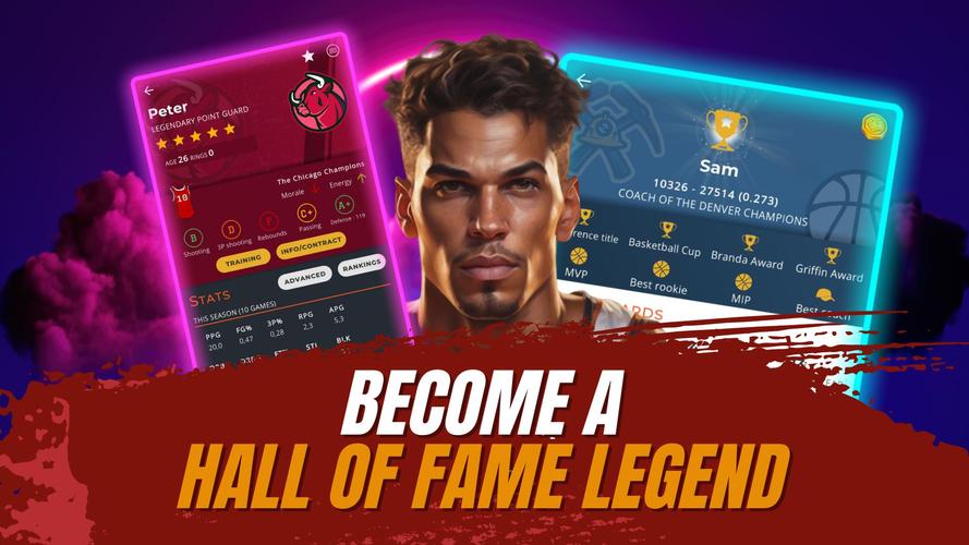 Basketball Career 24 Capture d'écran 3