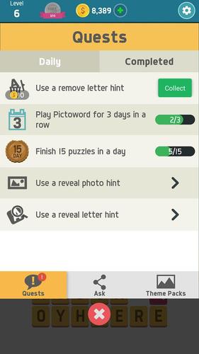 Pictoword: Jogo de Palavras Captura de tela 4