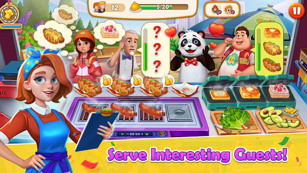 Rita's Food Truck:Cooking Game Mod Screenshot 3