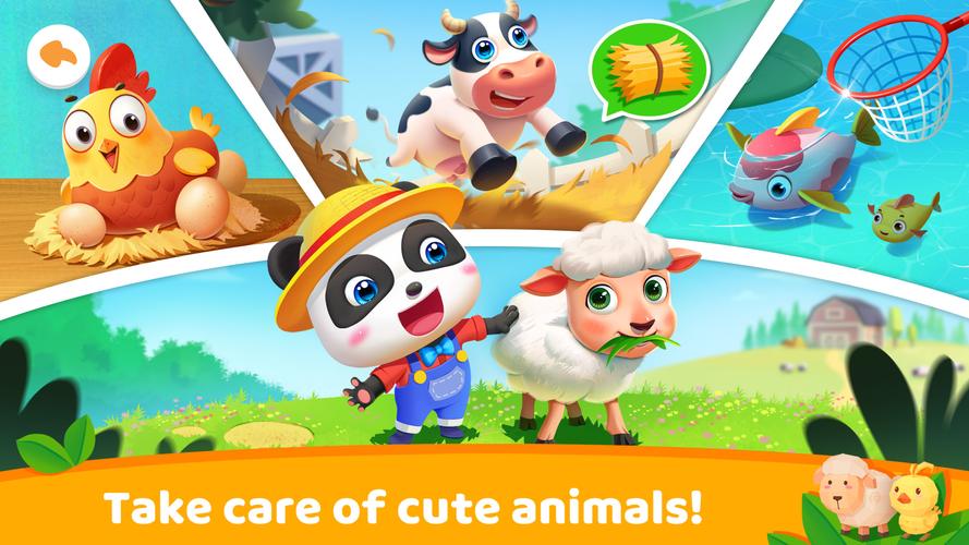 Schermata Little Panda's Town: My Farm 3
