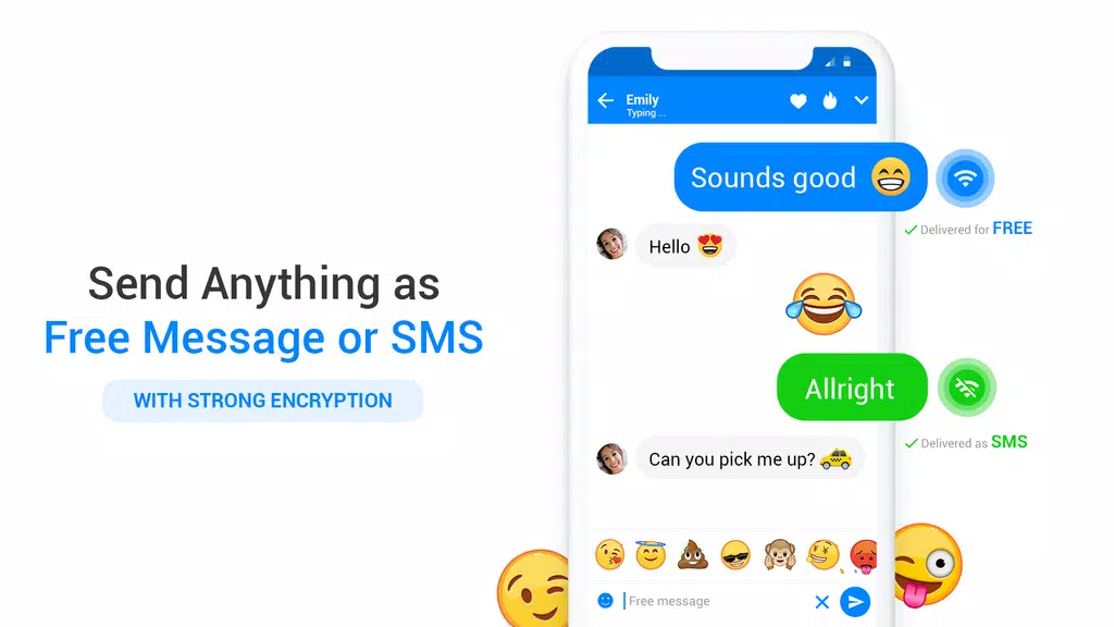 Messages Lite - Text Messages Ekran Görüntüsü 1