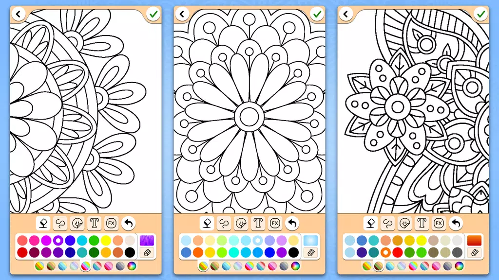 Mandala Coloring Pages Ảnh chụp màn hình 1