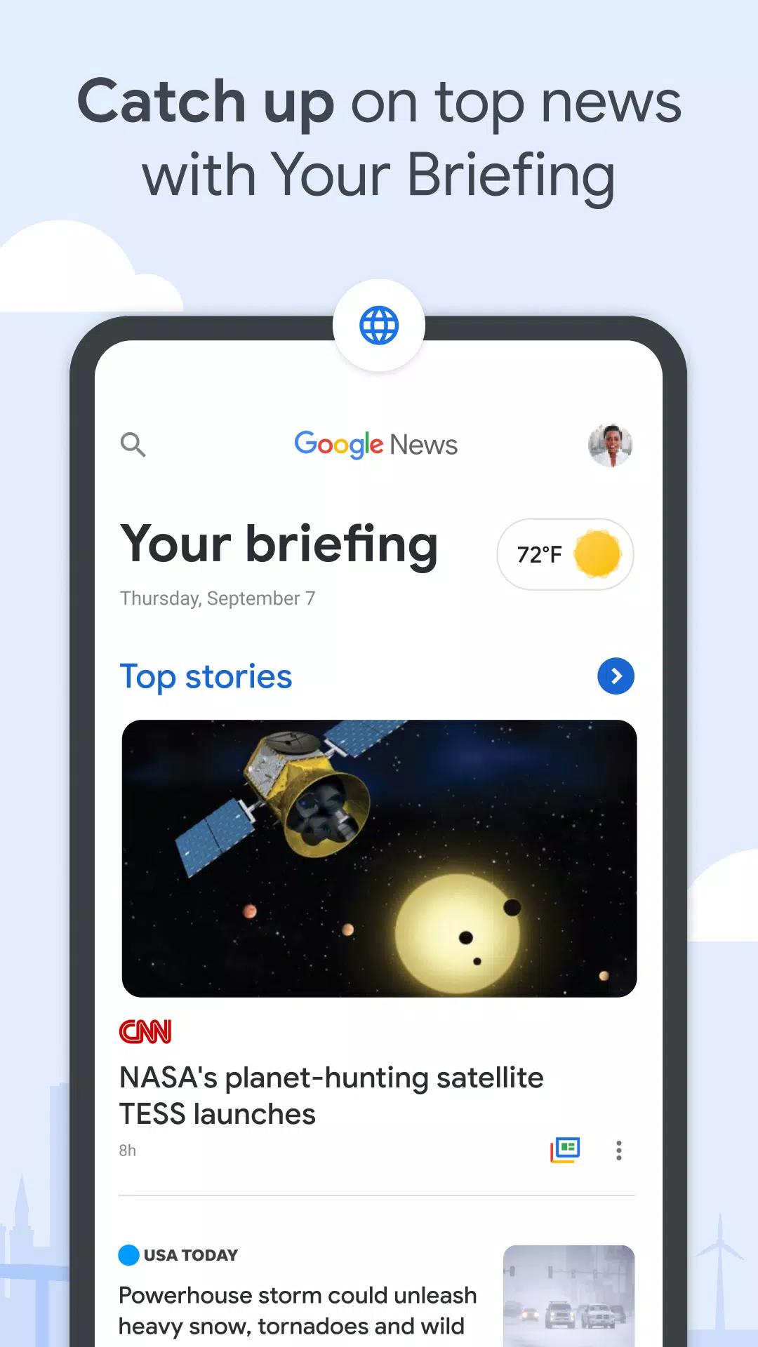 Google 新聞 – 每日頭條新聞應用截圖第1張