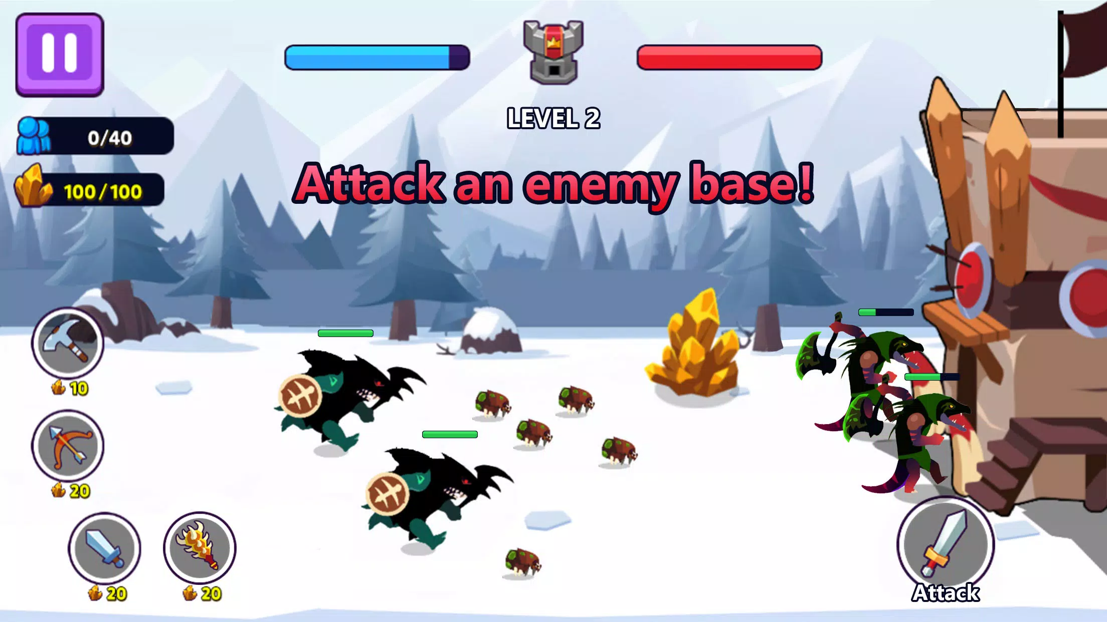 Turf War - Skeleton Warzone Captura de tela 3